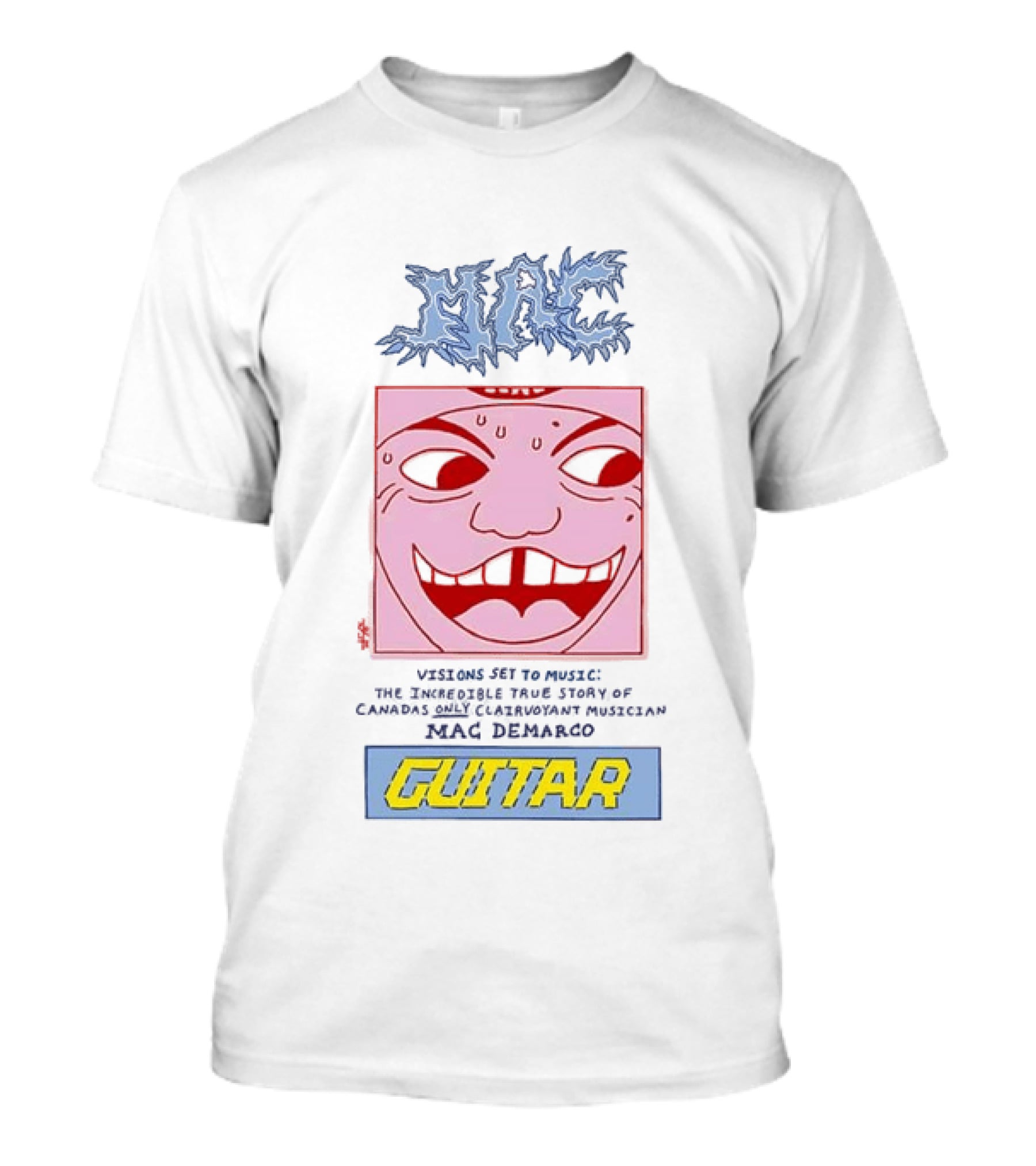 Mac Visions Set To Music Guitar Demand True Story Cambodian Physically Exhausted Musician T-Shirt