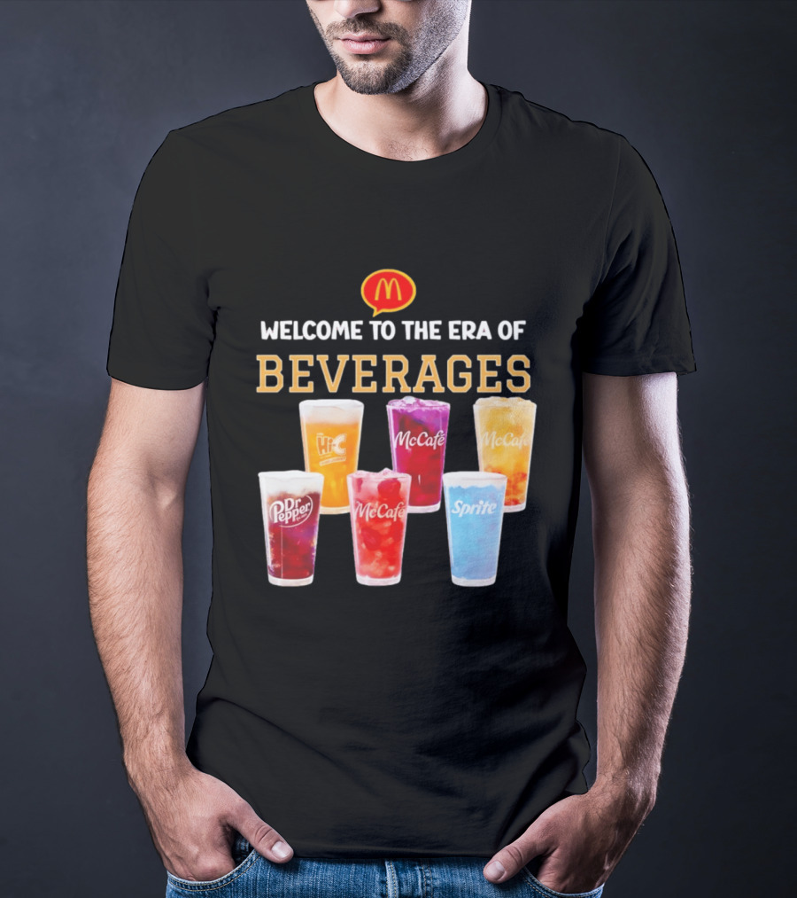 McCafé McDonald's Dr Pepper Sprite Hi C Beverages 2026 T-Shirt