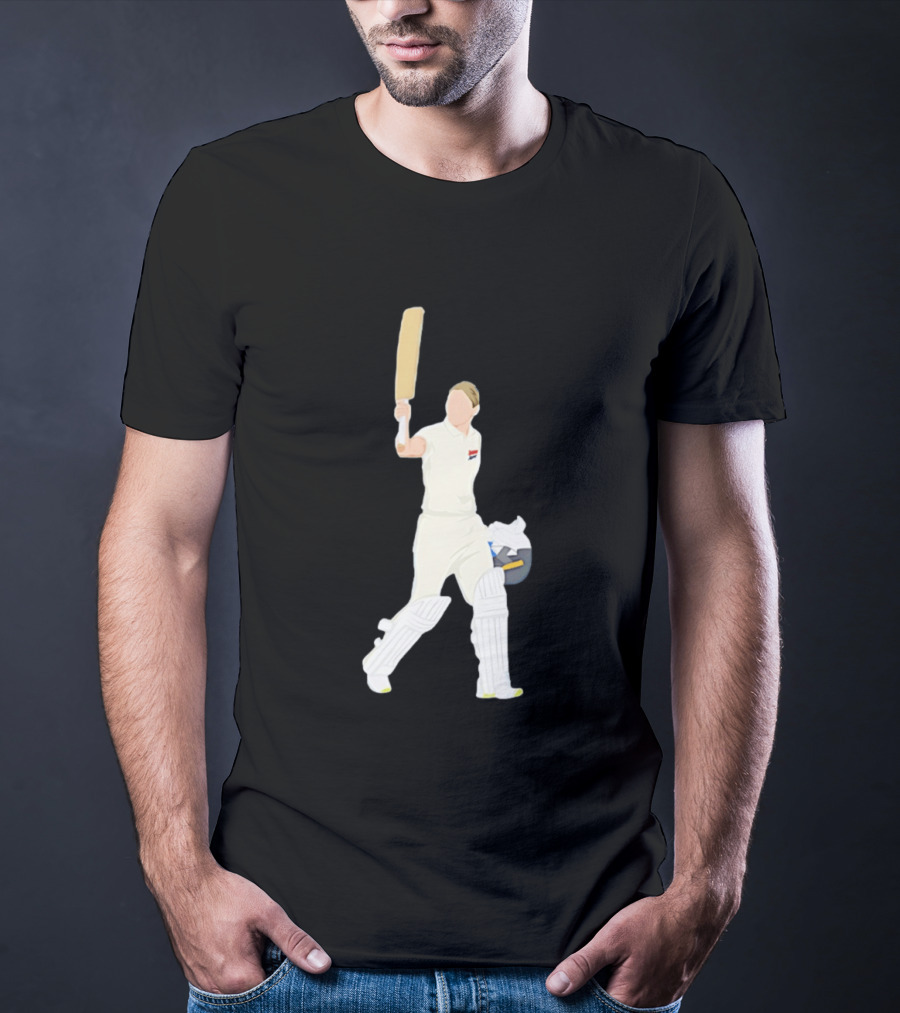 Steve Smith Celebrating Australian Cricket Icon Batter T-Shirt