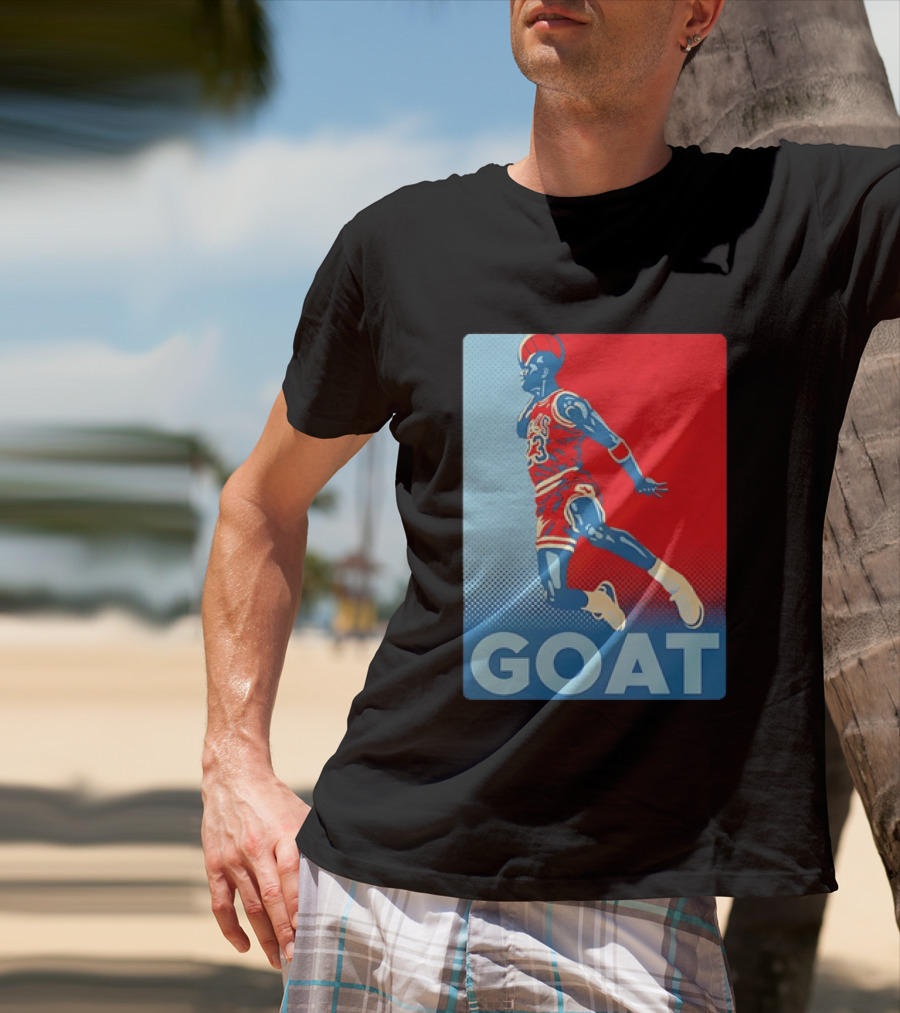 Michael Jordan GOAT Slam Dunk Chicago Bulls 23 T-Shirt