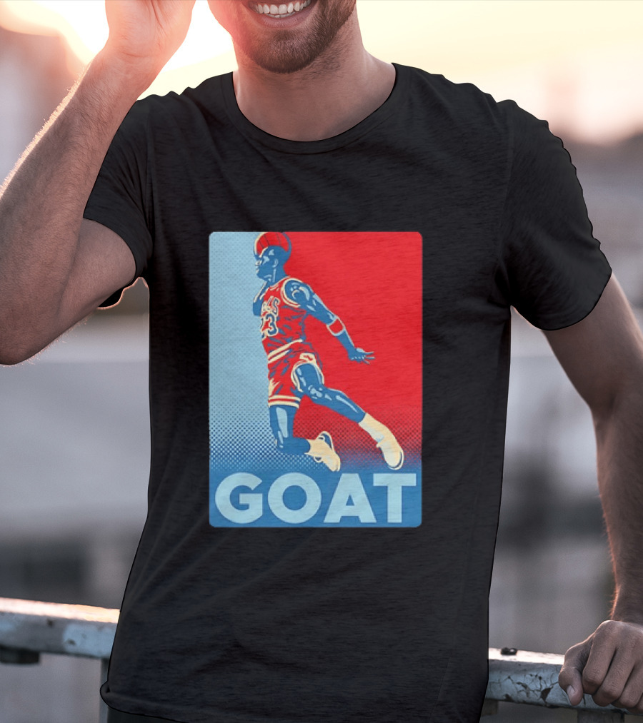 Michael Jordan GOAT Slam Dunk Chicago Bulls 23 T-Shirt