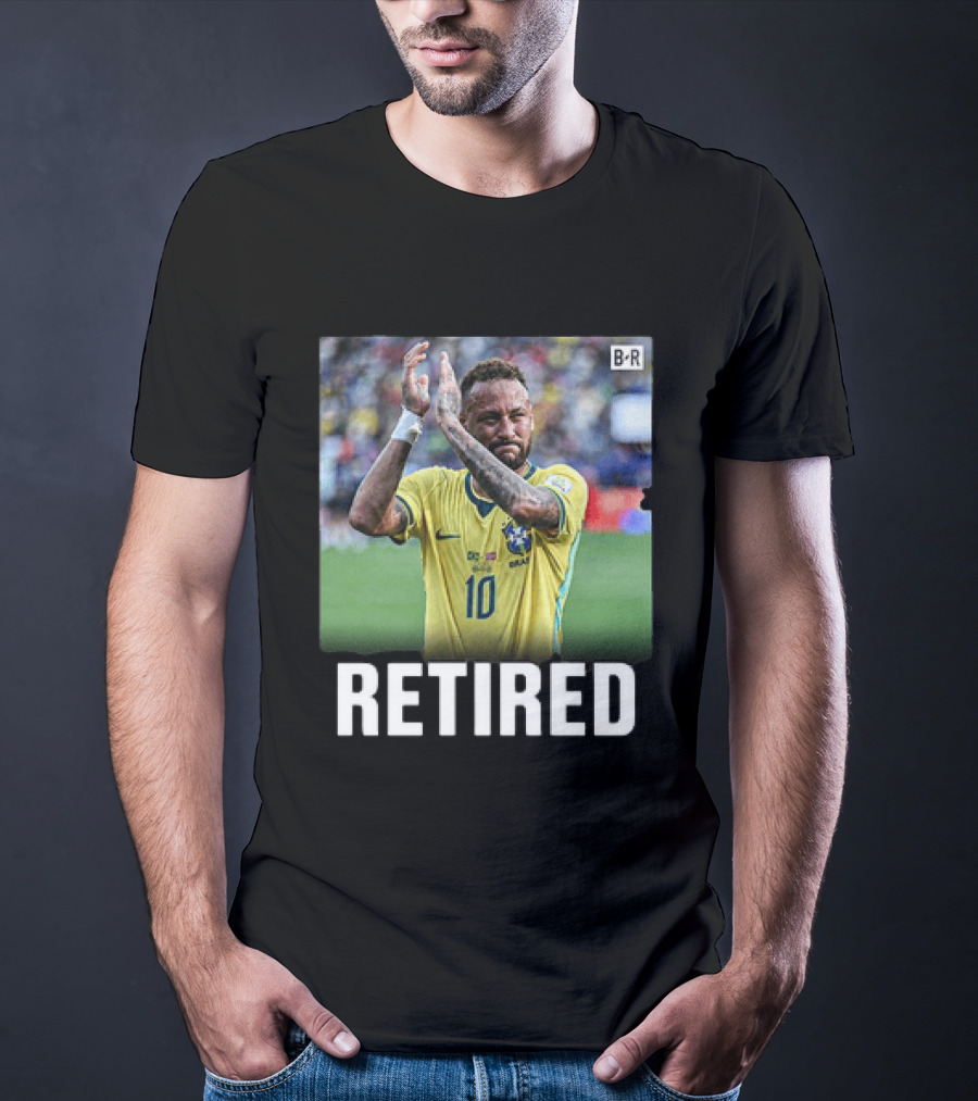 Neymar Jr Brazil 2026 Retired Emotional T-Shirt