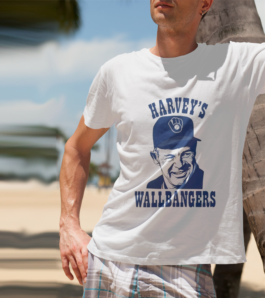 Harvey's Wallbangers Brewers Harvey Kuenn T-Shirt