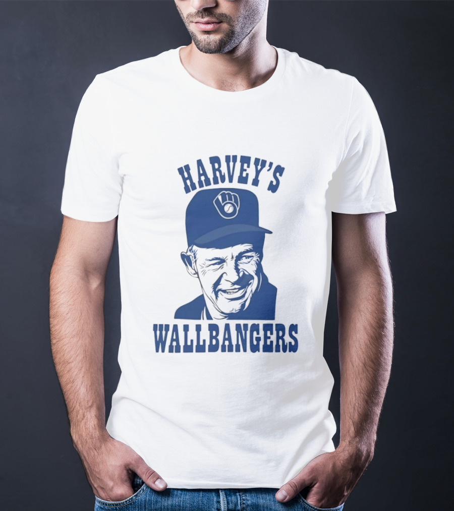 Harvey's Wallbangers Brewers Harvey Kuenn T-Shirt