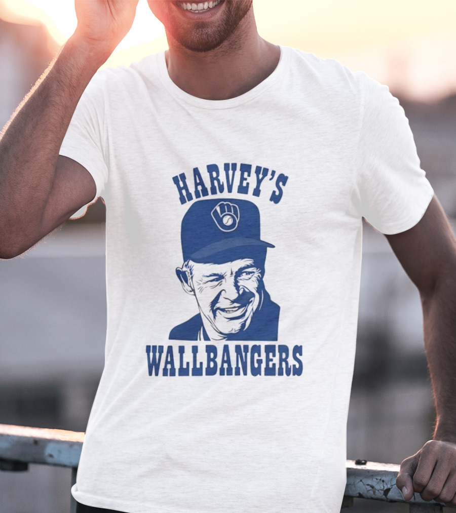 Harvey's Wallbangers Brewers Harvey Kuenn T-Shirt