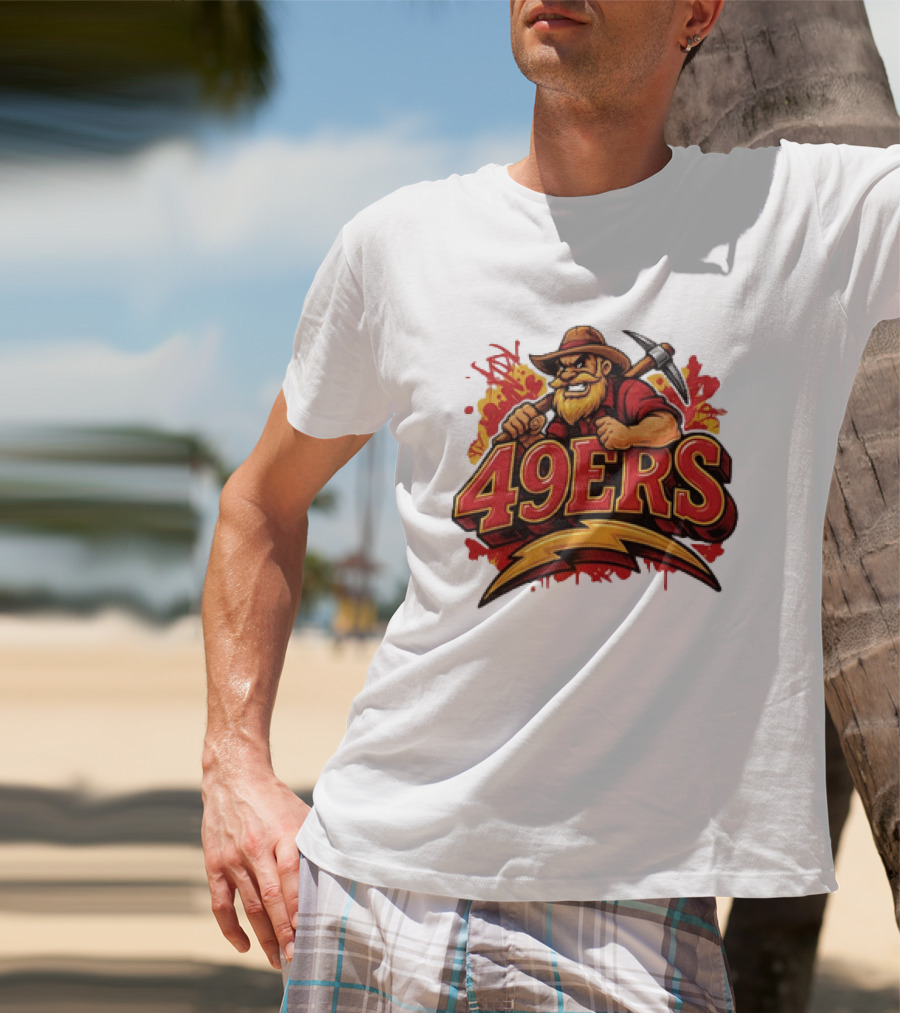 San Francisco 49ers Prospector 49ers Graffiti T-Shirt