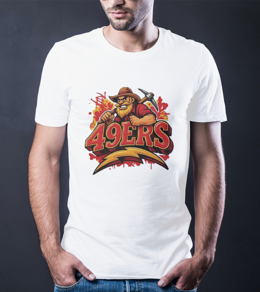 San Francisco 49ers Prospector 49ers Graffiti T-Shirt