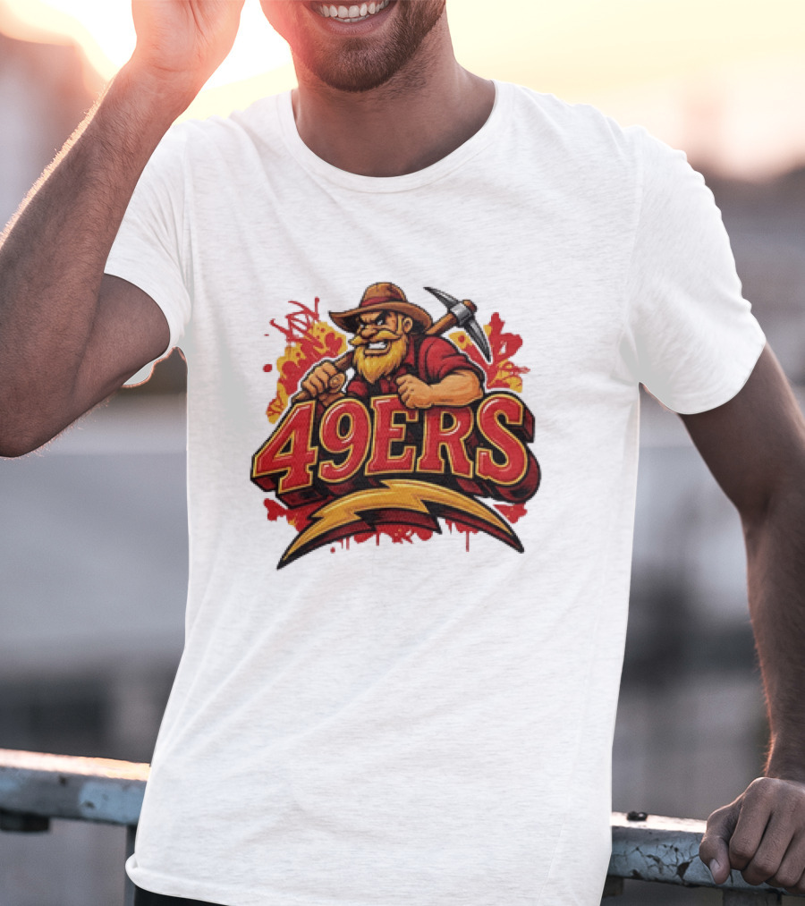 San Francisco 49ers Prospector 49ers Graffiti T-Shirt