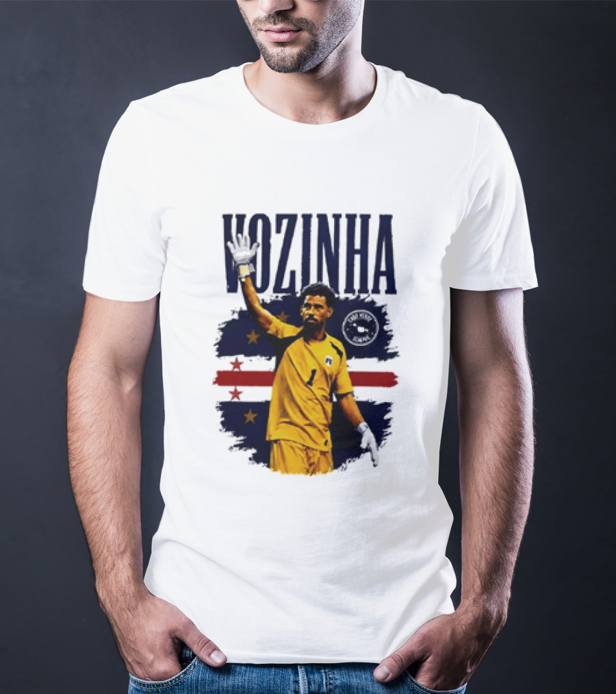 Vozinha Cabo Verde Goalkeeper Cape Verde National Team Soccer T-Shirt