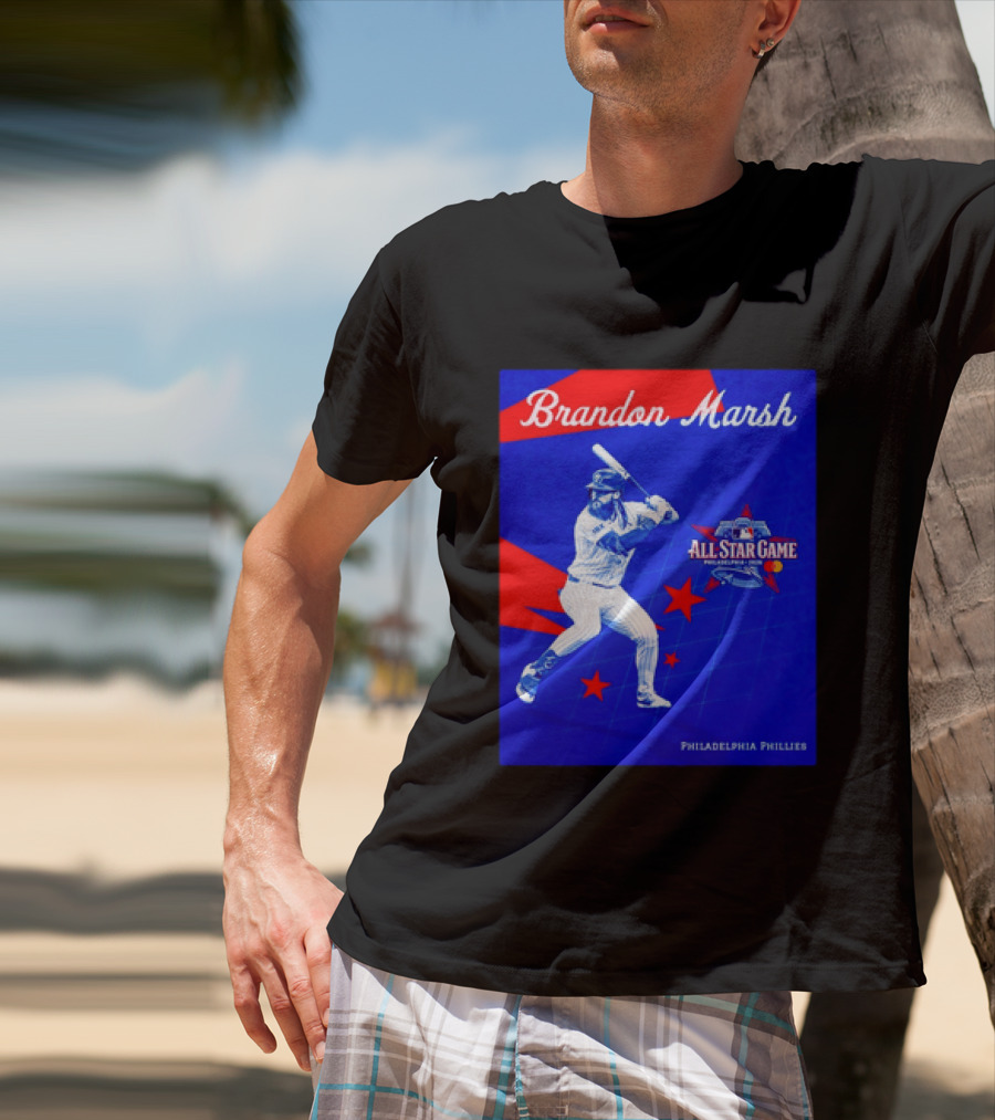 Brandon Marsh Philadelphia Phillies 2026 MLB All Star Game T-Shirt