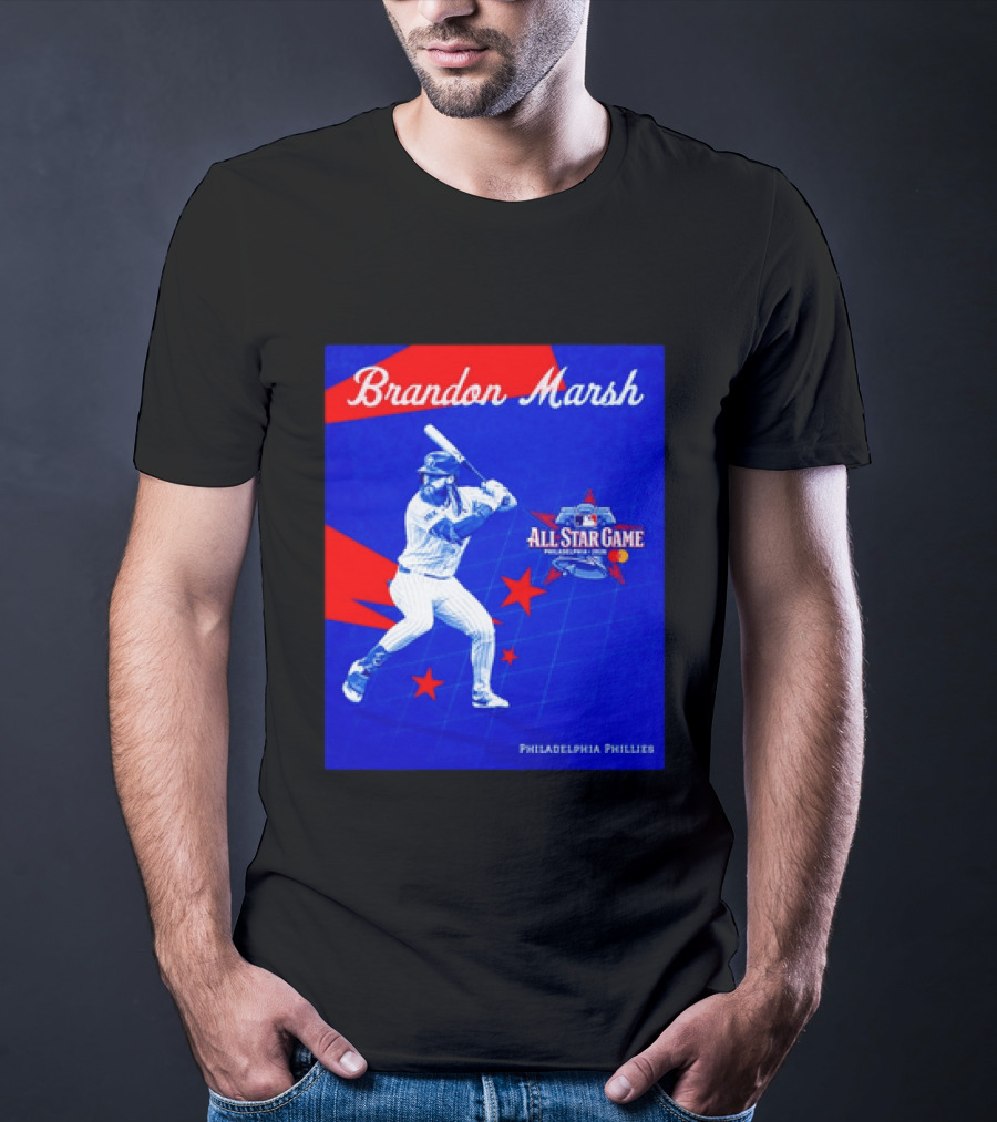 Brandon Marsh Philadelphia Phillies 2026 MLB All Star Game T-Shirt