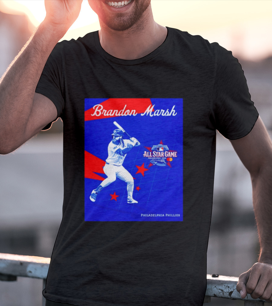 Brandon Marsh Philadelphia Phillies 2026 MLB All Star Game T-Shirt