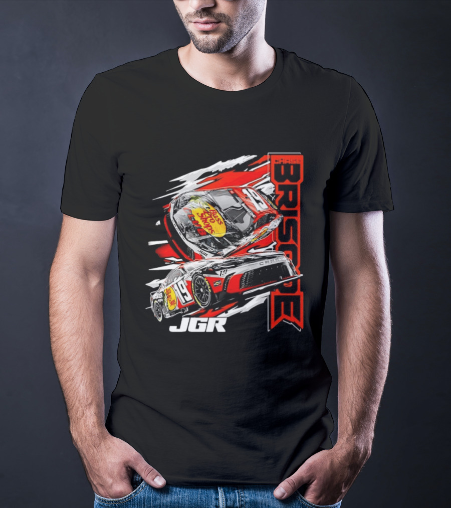 Chase Briscoe 19 Joe Gibbs Racing Bass Pro Shops Toyota Camry NASCAR JGR T-Shirt