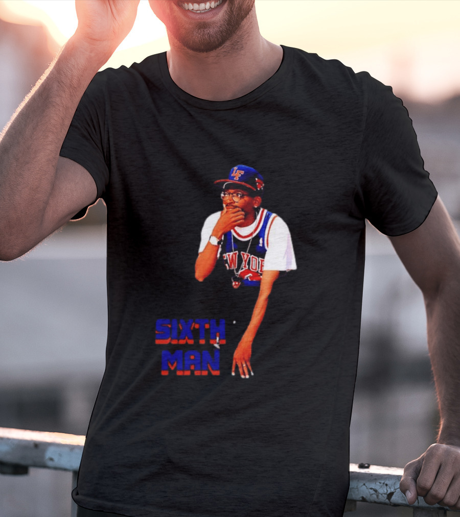 Spike Lee New York Knicks Sixth Man Yankees Cap T-Shirt