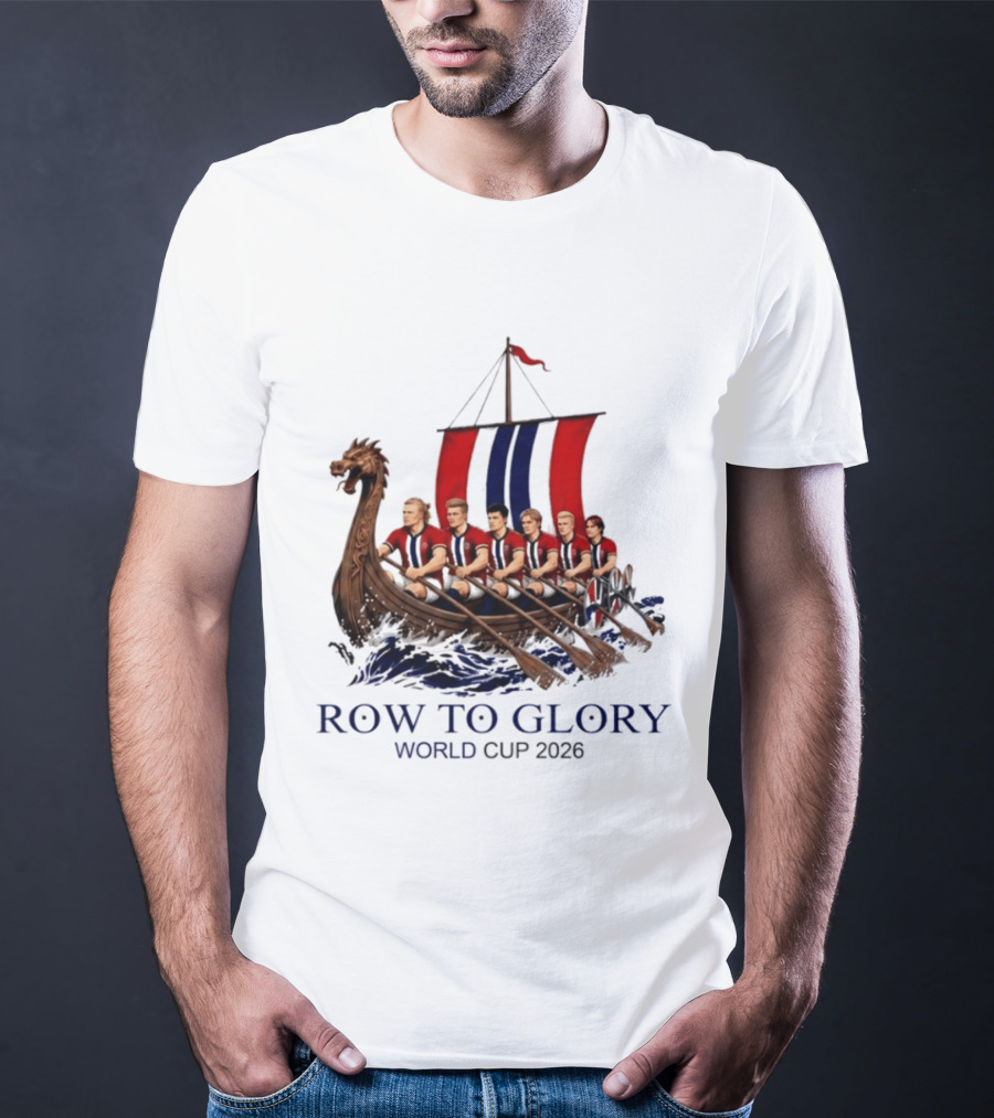 Norway 2026 World Cup Row To Glory Viking Crew T-Shirt