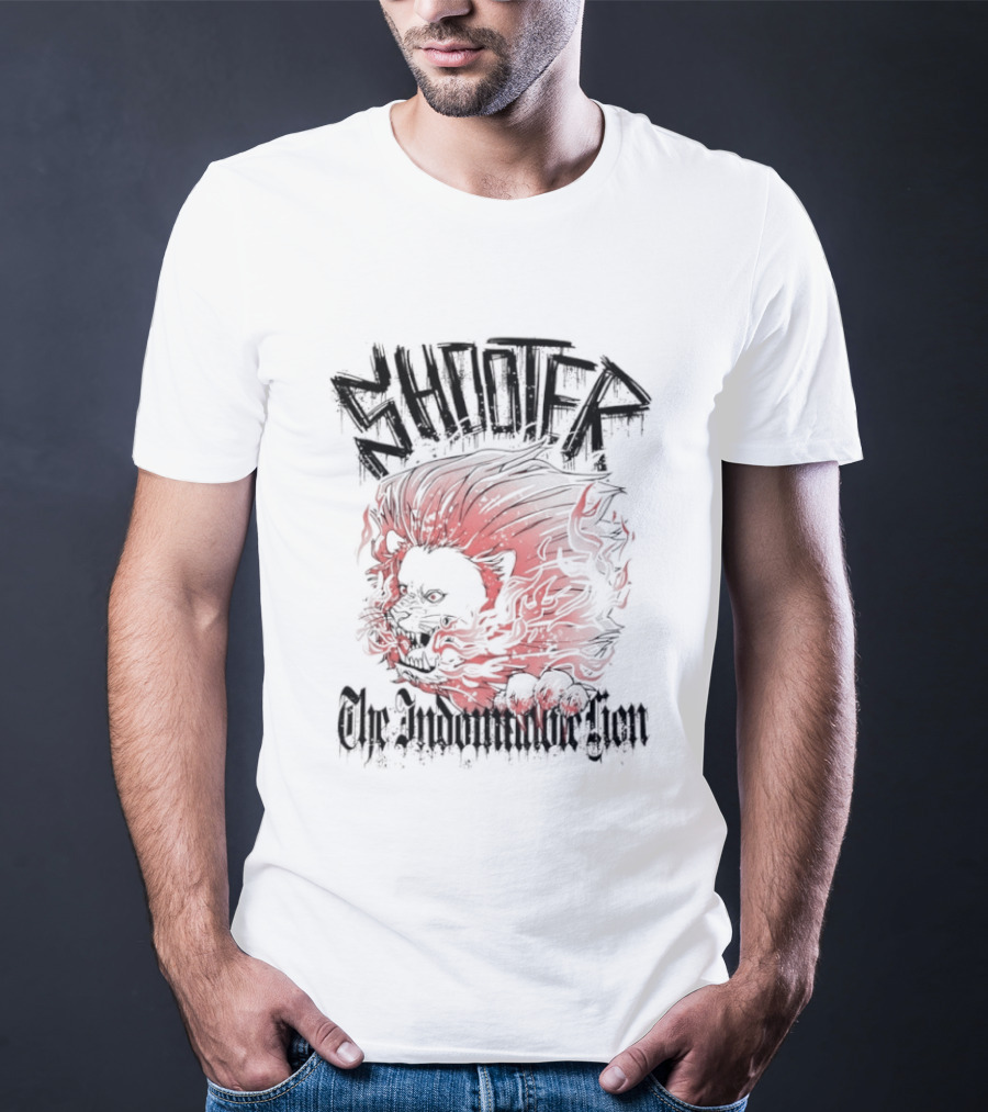 Shooter The Indomitable Lion Fierce Red Mane T-Shirt