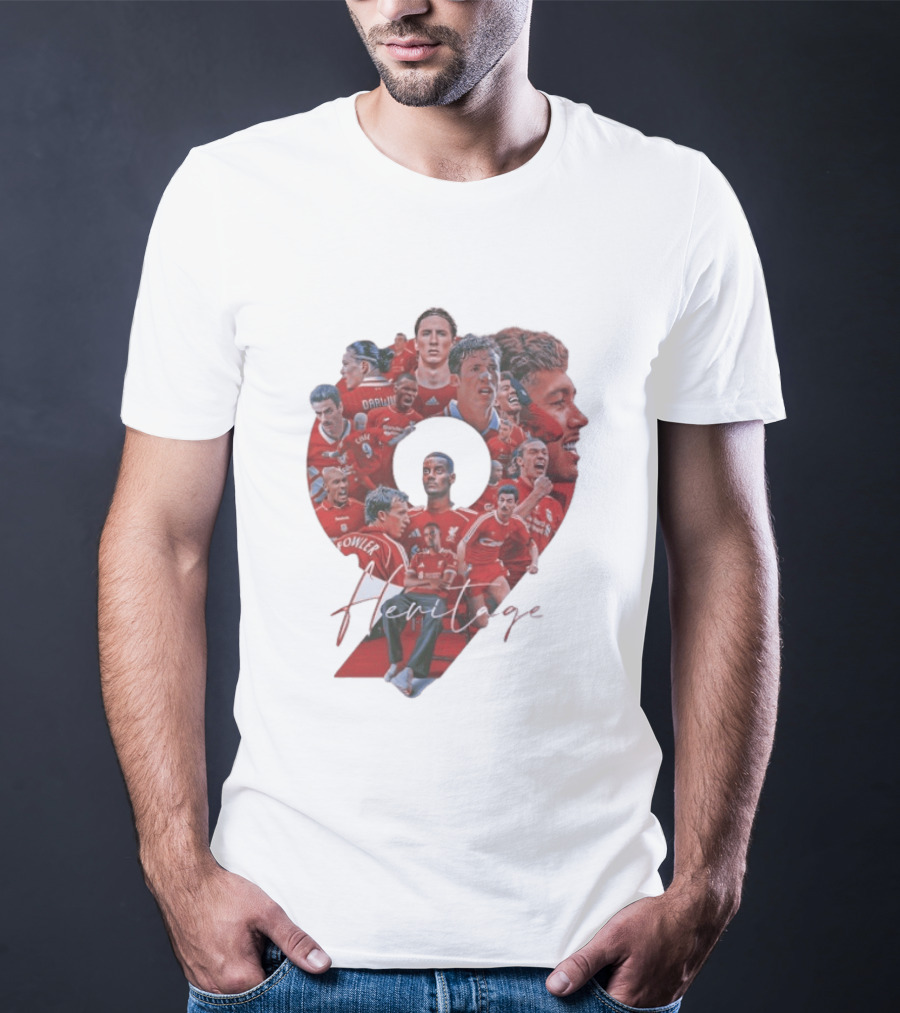 Liverpool FC Number 9 Heritage Legends T-Shirt