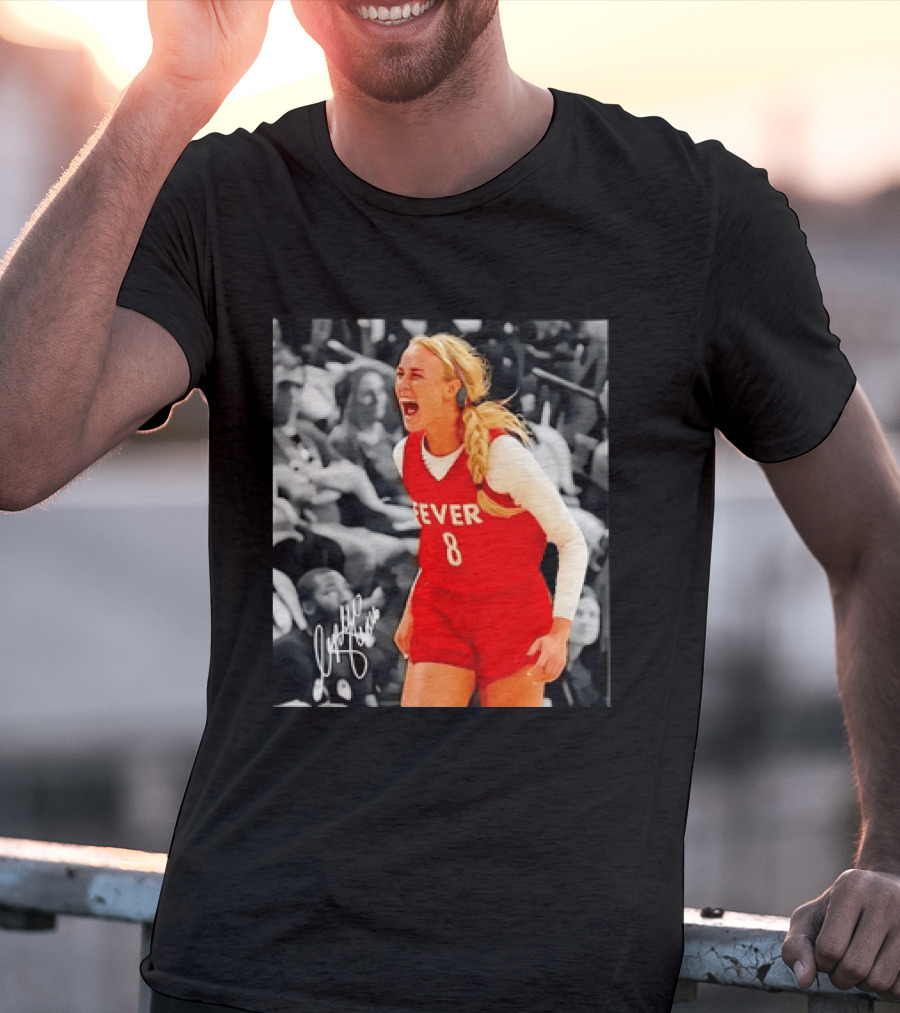 Caitlin Clark Indiana Fever Number 8 Sports T-Shirt