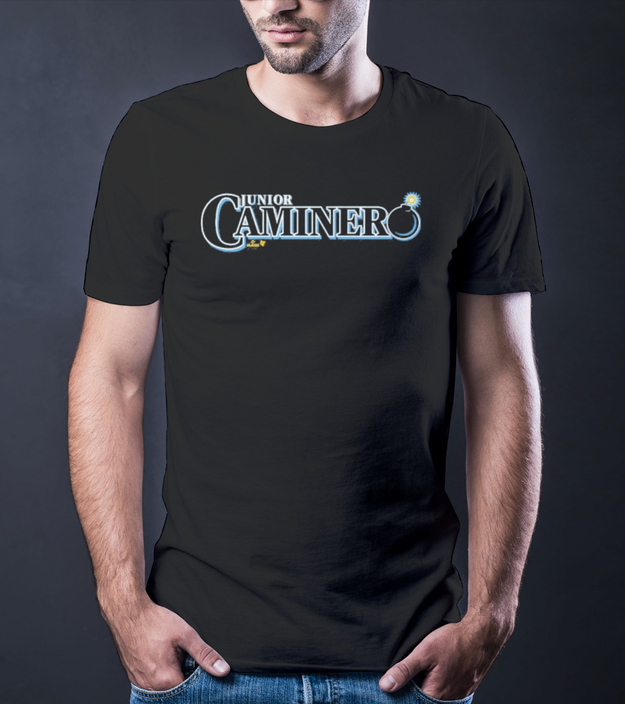 Junior Caminero Bomb Sunburst MLB Baseball T-Shirt