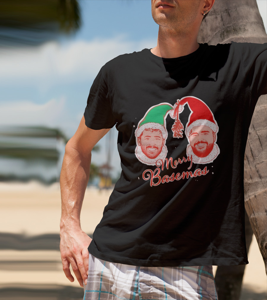 Joe Santagato Merry Basemas Holiday Christmas 2026 T-Shirt