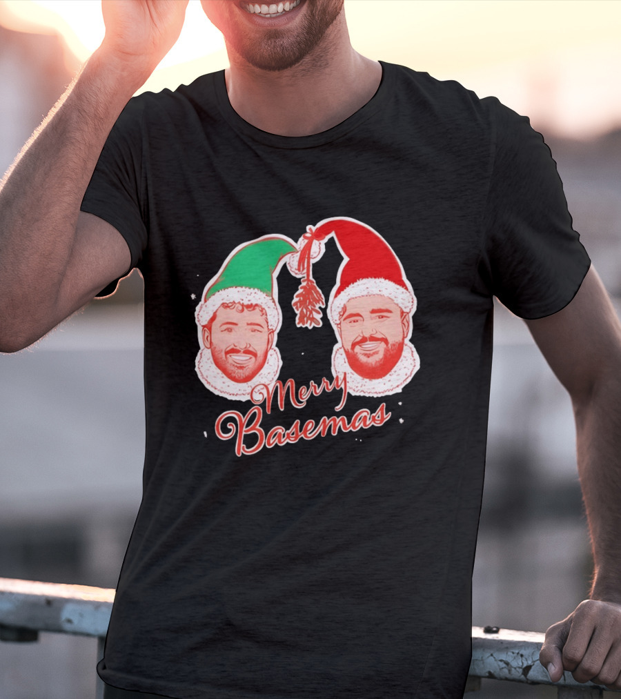 Joe Santagato Merry Basemas Holiday Christmas 2026 T-Shirt