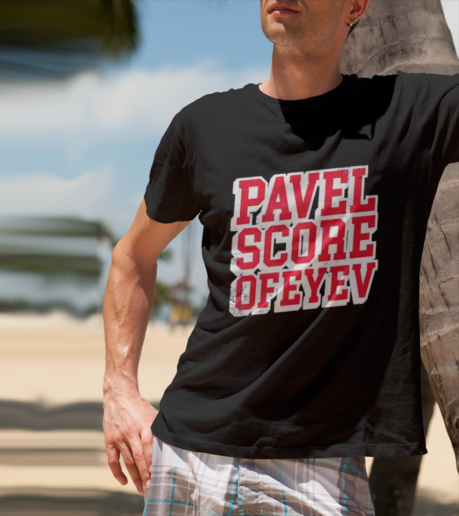 Pavel Buchnevich St Louis Blues Pavel Score Ofeyev T-Shirt