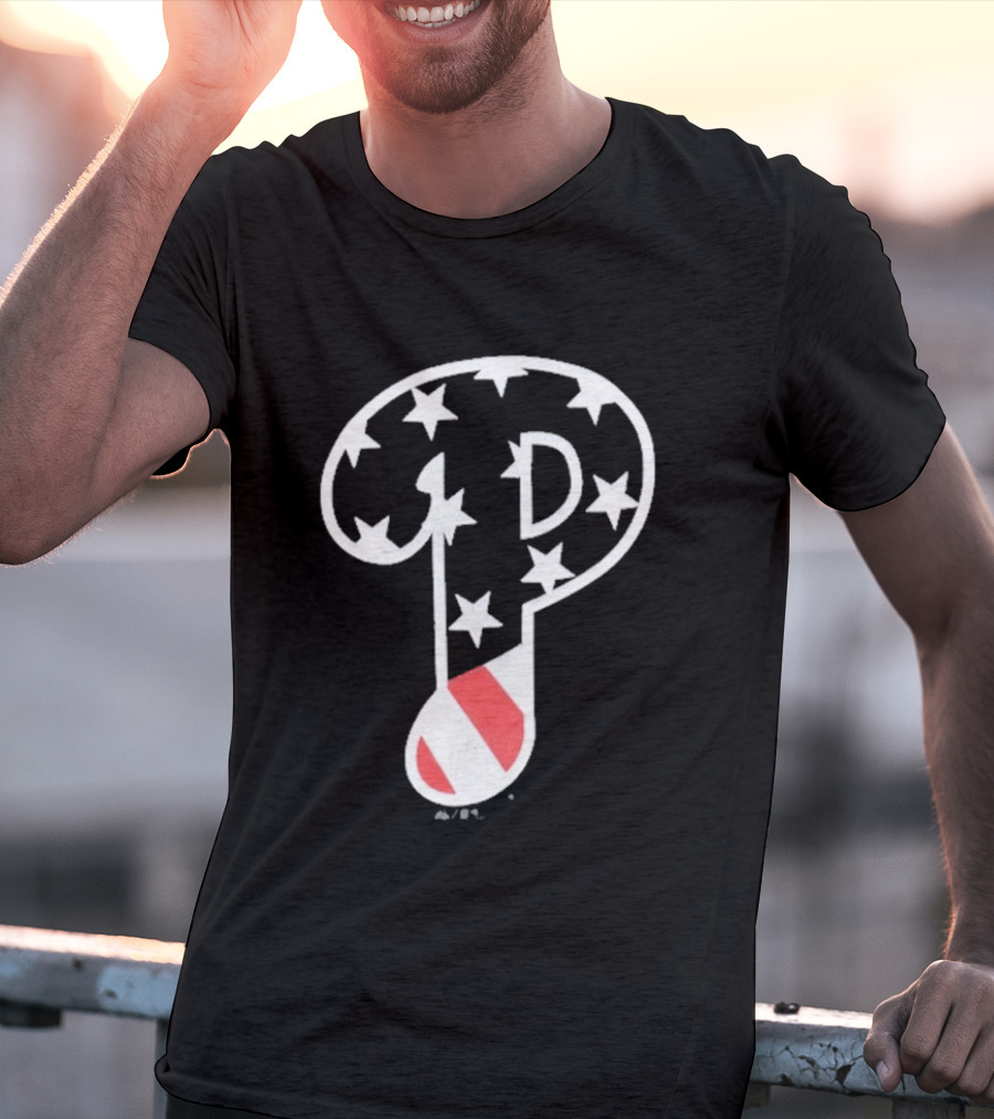 Philadelphia Phillies Majestic Stars And Stripes Baseball 2026 T-Shirt