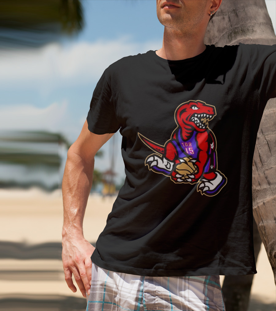 Vince Carter Toronto Raptors TOR 15 Basketball NBA 2026 T-Shirt