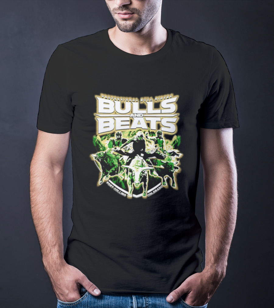 Professional Bull Riders Bulls And Beats Fort Collins Colorado Event T-Shirt