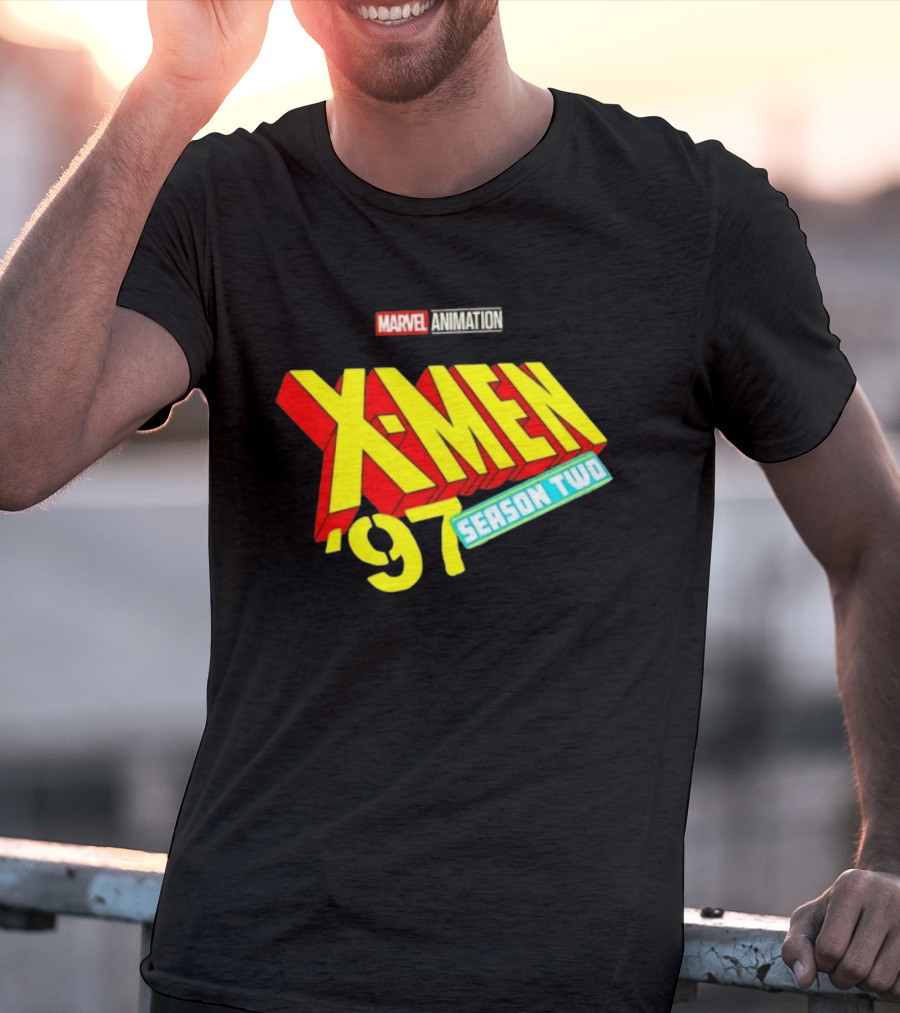 X Men '97 Season Two Marvel Animation T-Shirt