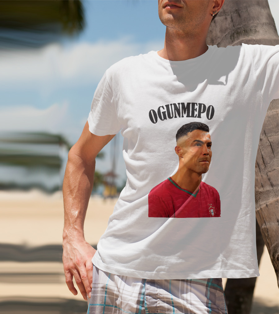 Cristiano Ronaldo Ogunmepon Portugal Soccer Star T-Shirt