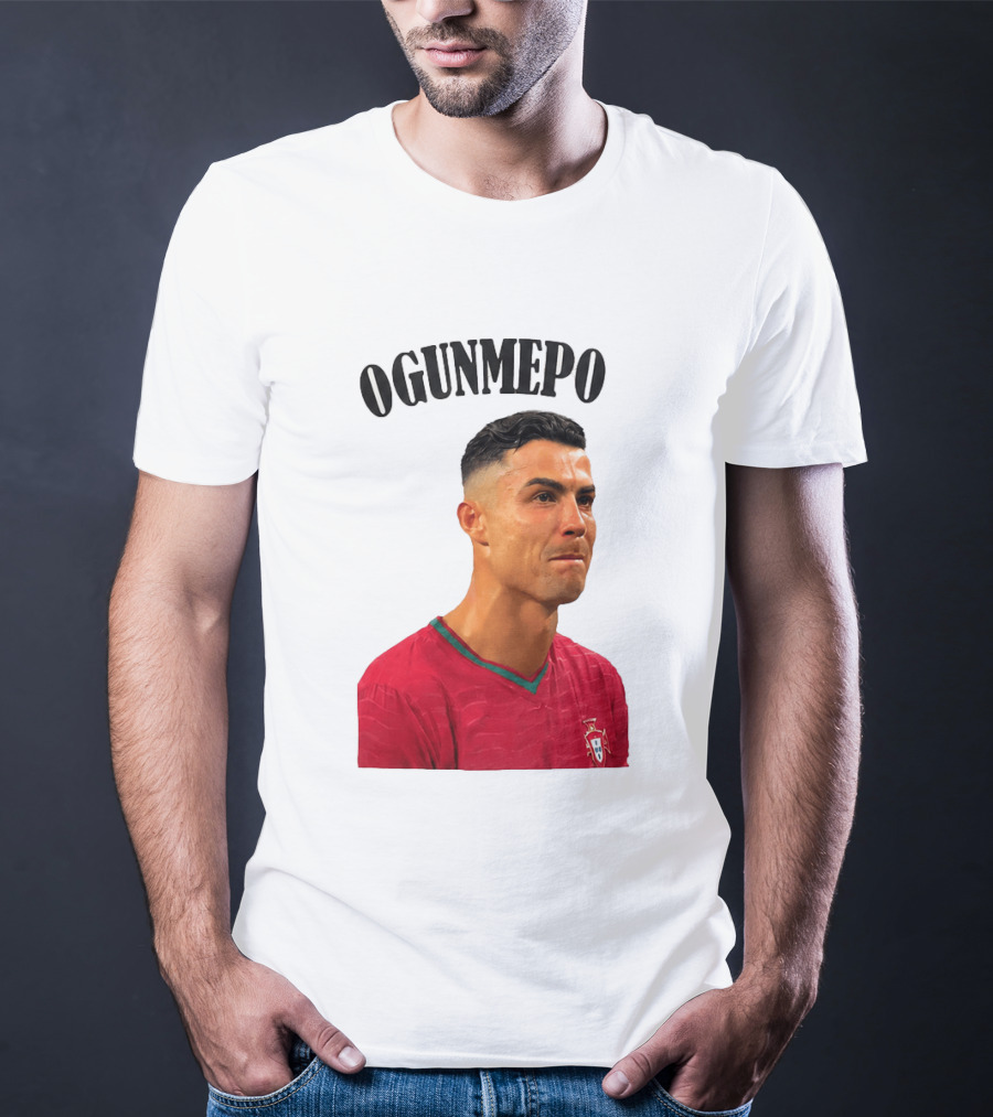 Cristiano Ronaldo Ogunmepon Portugal Soccer Star T-Shirt
