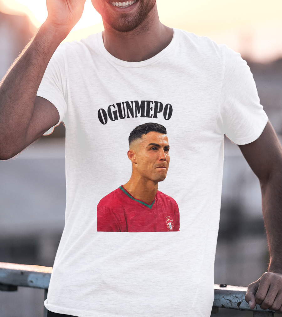 Cristiano Ronaldo Ogunmepon Portugal Soccer Star T-Shirt