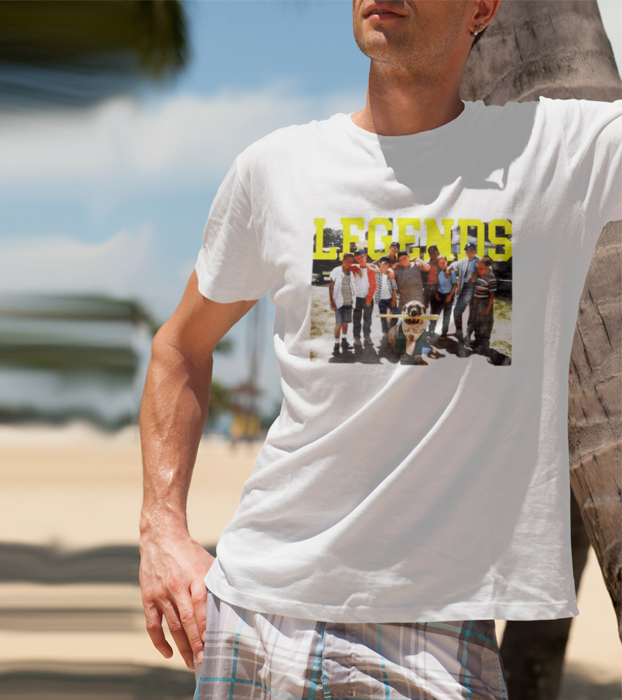 The Sandlot Legends With Hercules The Dog Movie Characters T-Shirt