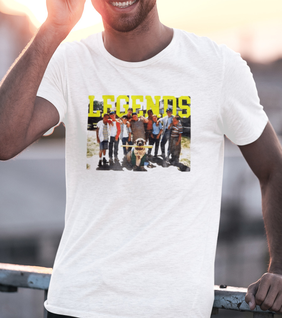 The Sandlot Legends With Hercules The Dog Movie Characters T-Shirt