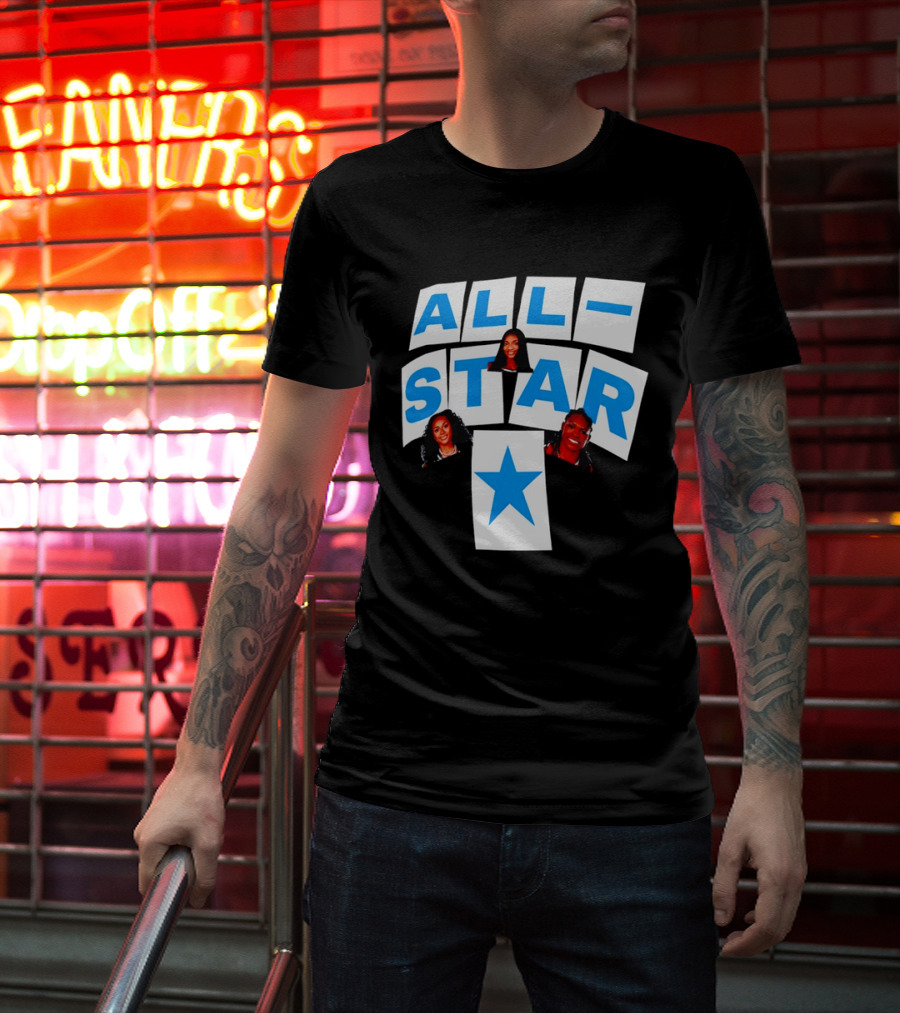 Atlanta Dream Angel Reese All Star Trio Basketball WNBA 2026 T-Shirt