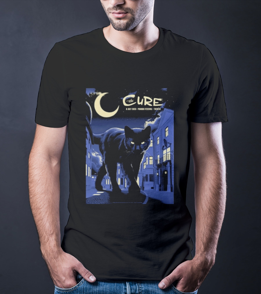 The Cure Cat Moon Trencin Pohoda Festival July 8 2026 T-Shirt
