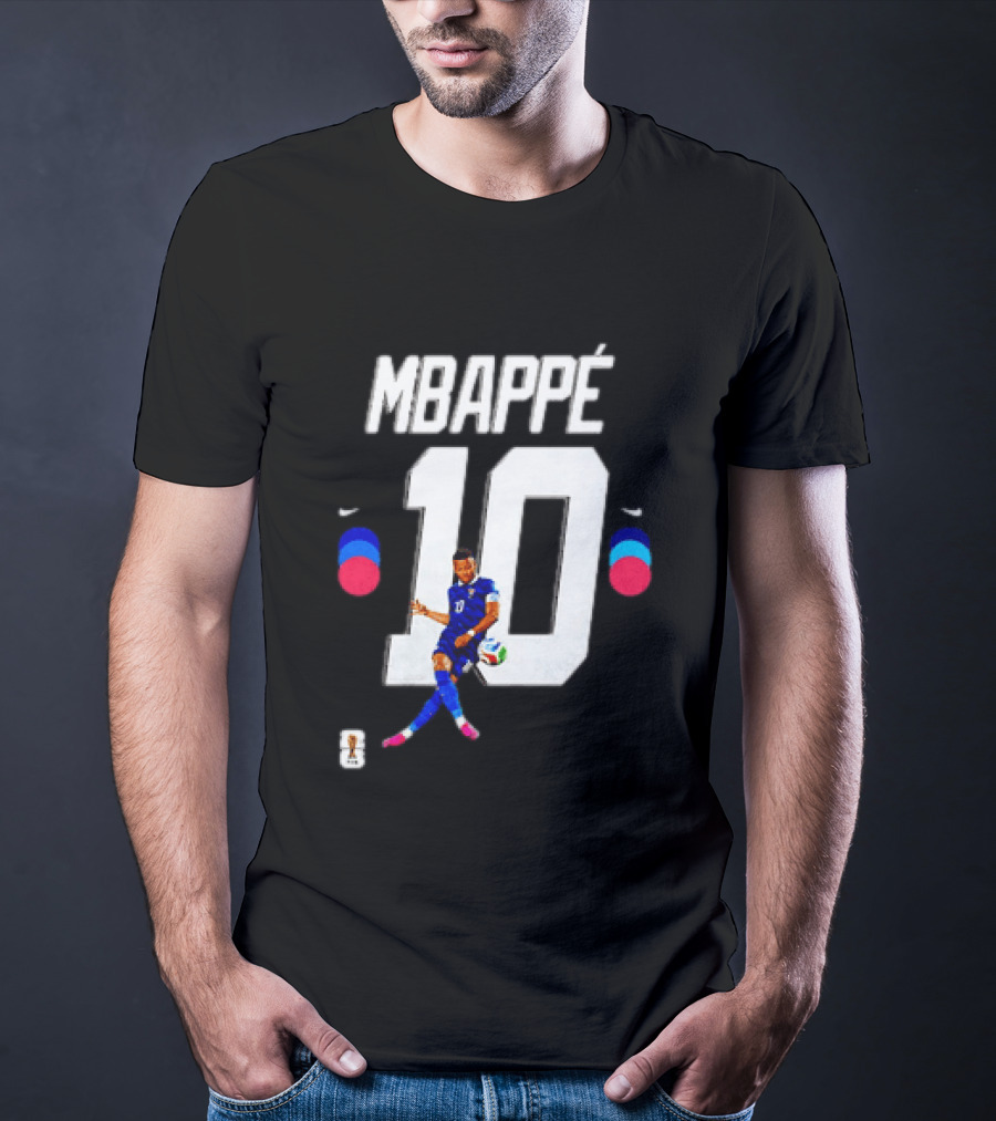 Mbappé Number 10 France World Cup 2023 T-Shirt
