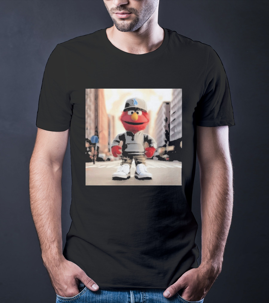 Sesame Street Elmo Streetwear New York Yankees T-Shirt