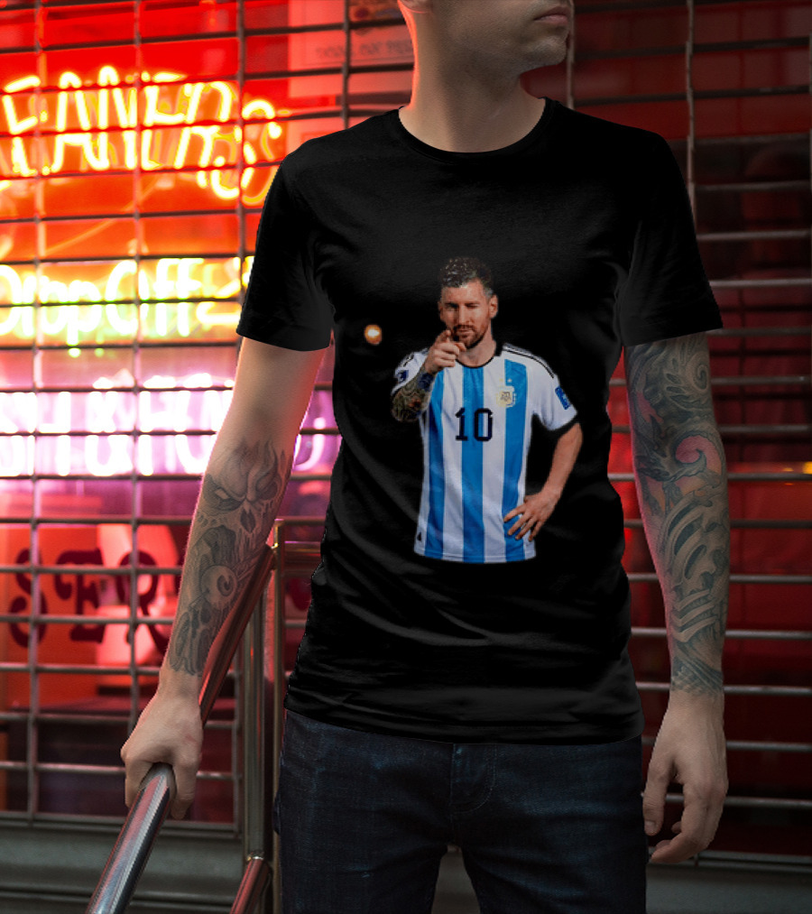 Lionel Messi Argentina National Team 10 T-Shirt