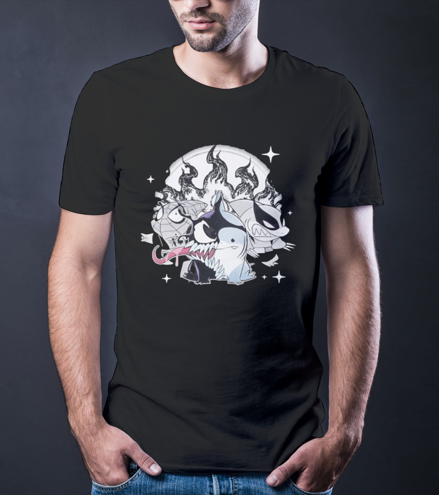 Venomous Spider Shark Wolverine Fusion With Symbiote T-Shirt