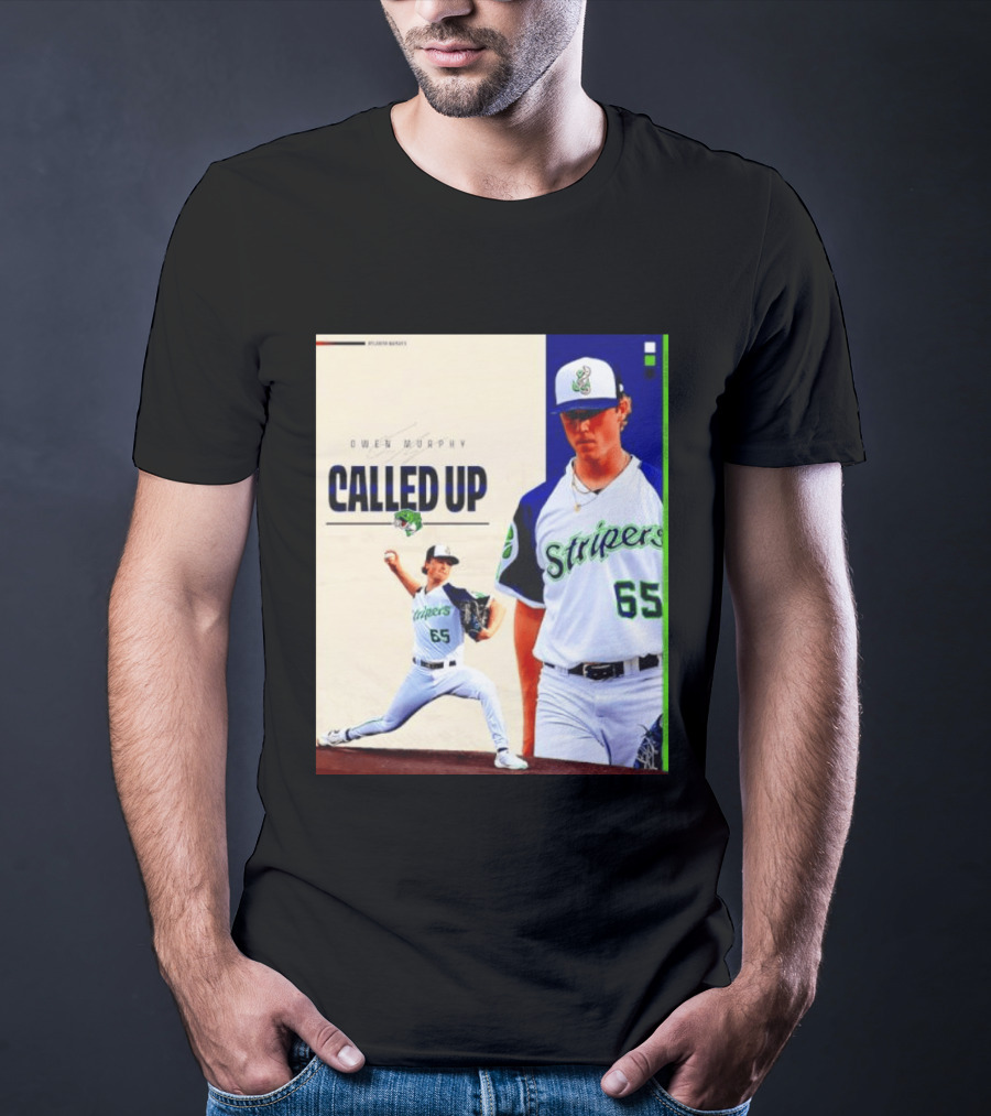 Owen Murphy Called Up Stripers 65 Player Announcement T-Shirt