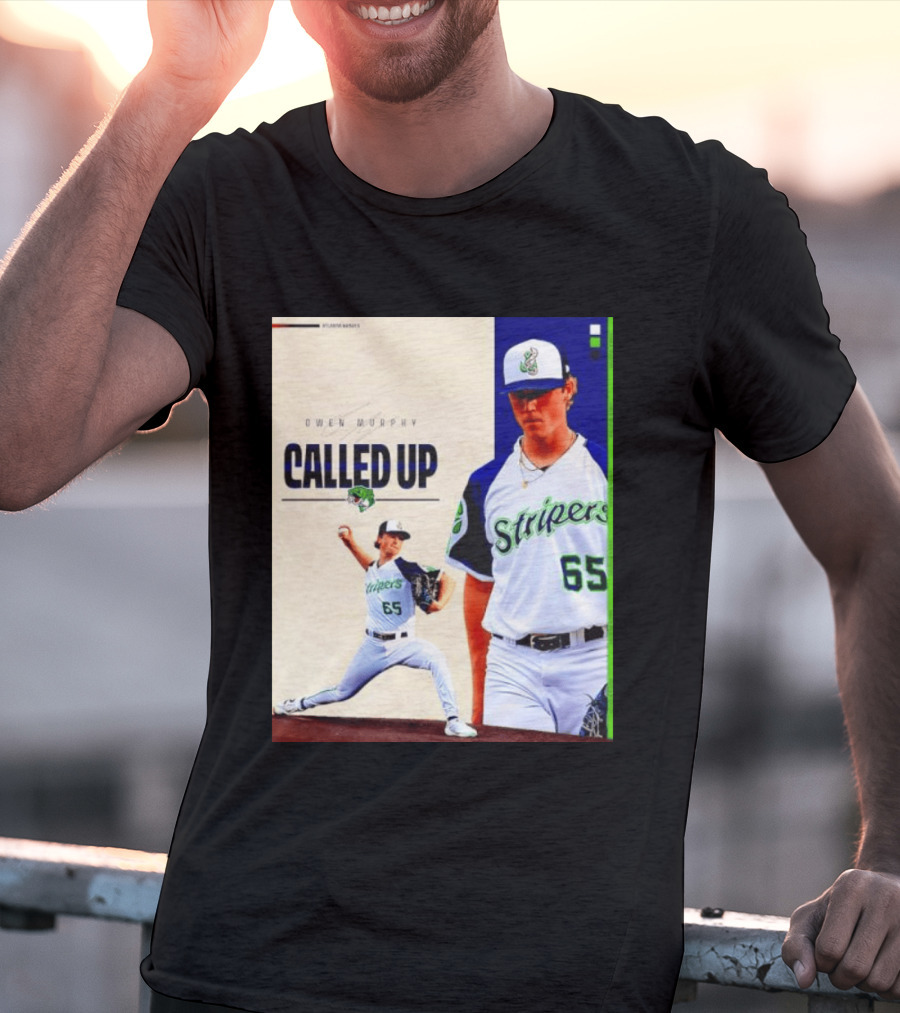Owen Murphy Called Up Stripers 65 Player Announcement T-Shirt