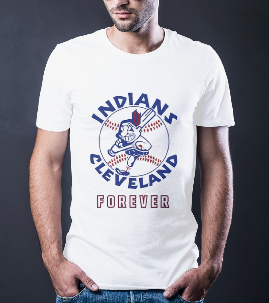Cleveland Indians Mascot Baseball Legacy Forever T-Shirt