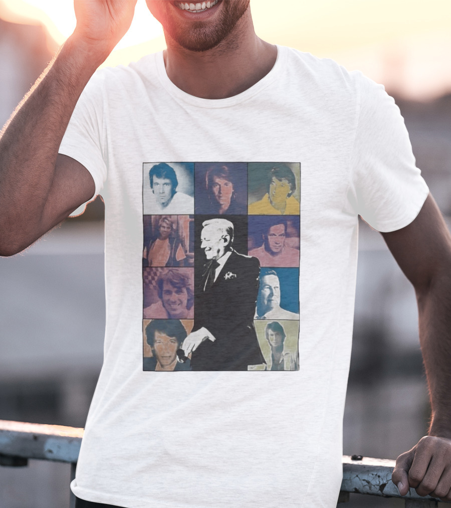 Roland Kaiser Ein Leben Für Die Musik Pop Art Tribute Collage T-Shirt