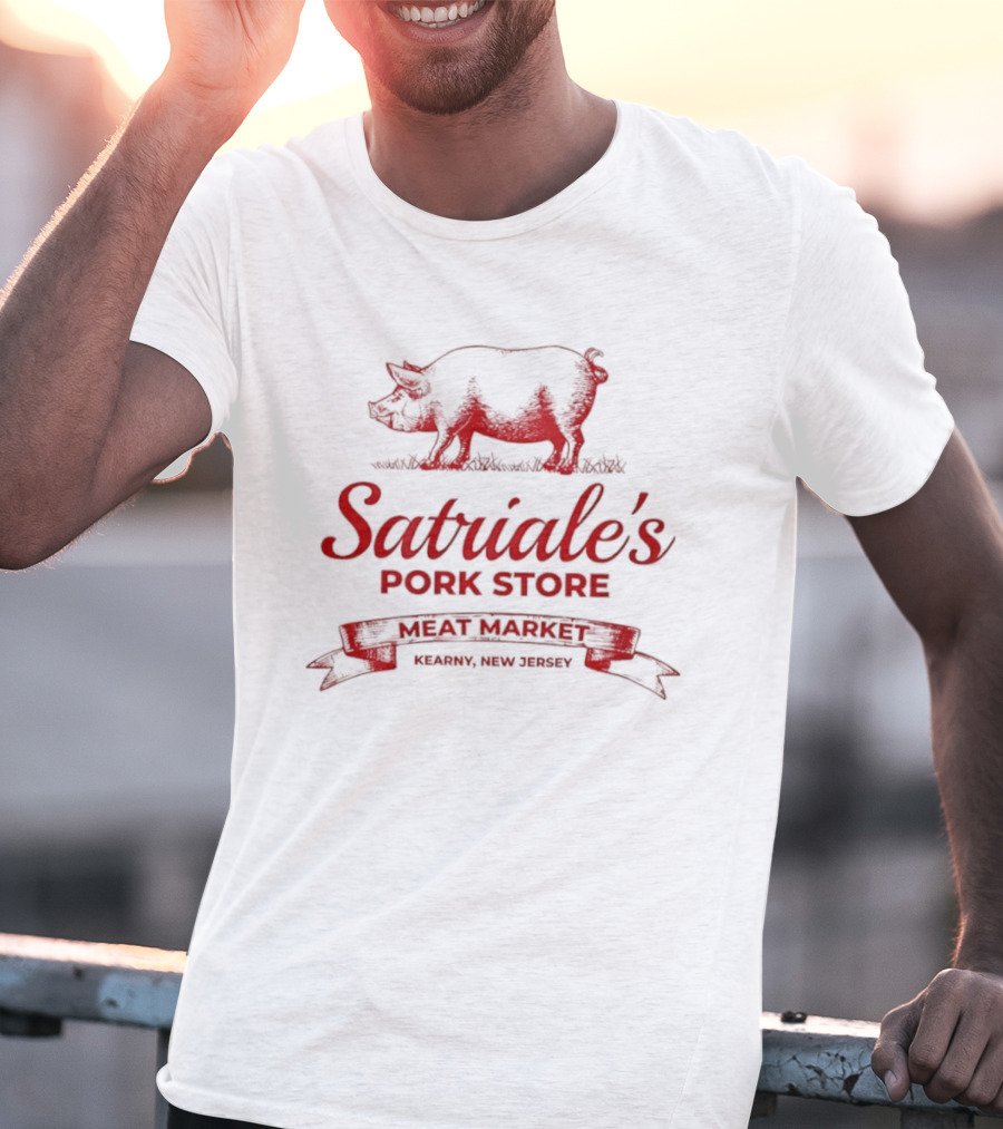 Satriale's Pork Store Meat Market Kearny New Jersey T-Shirt