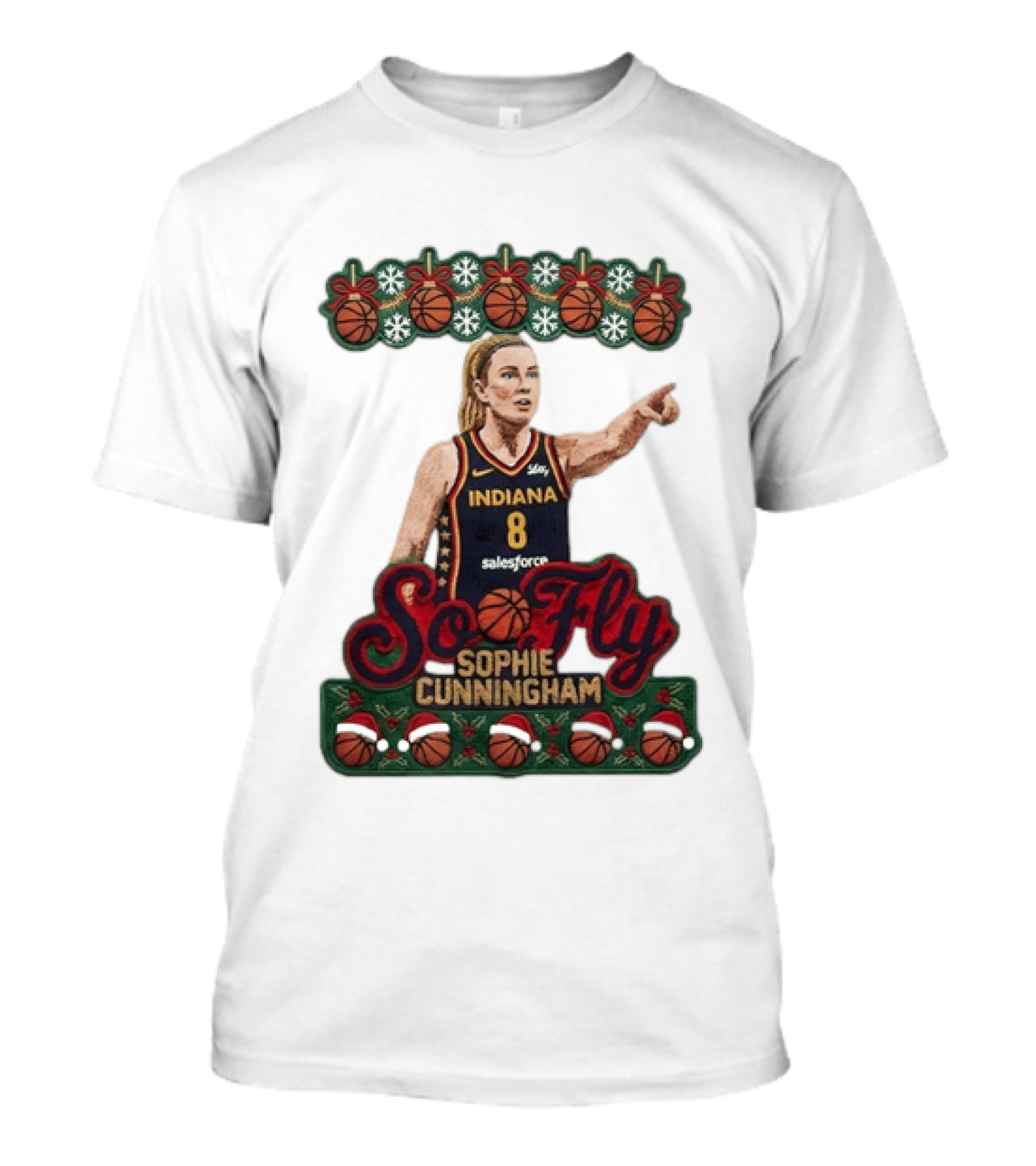 Indiana Fever So Fly Sophie Cunningham Basketball WNBA 2026 T-Shirt