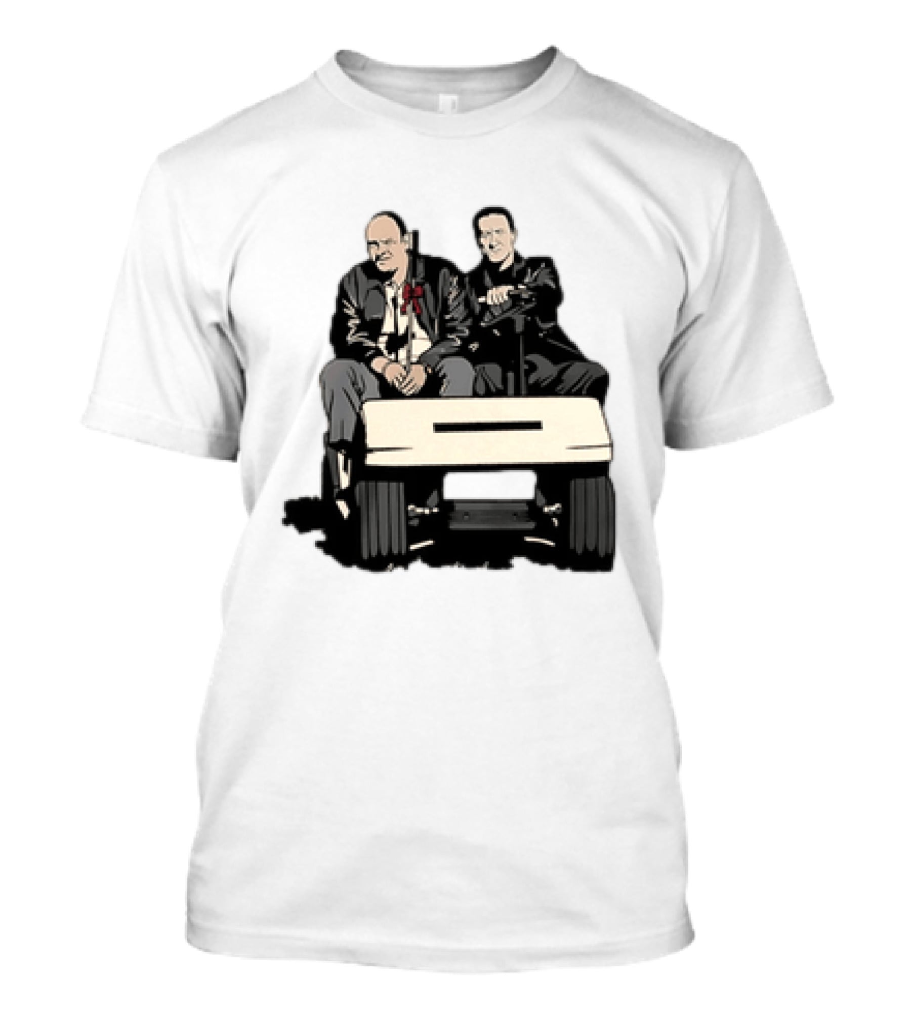 The Sopranos Tony Soprano Furio Giunta Riding Golf Cart Scene T-Shirt