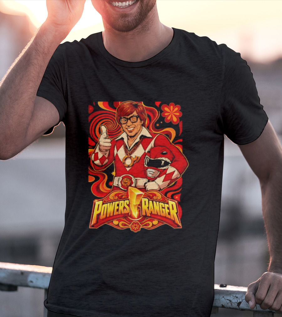Powers Ranger Austin Powers Power Rangers T-Shirt