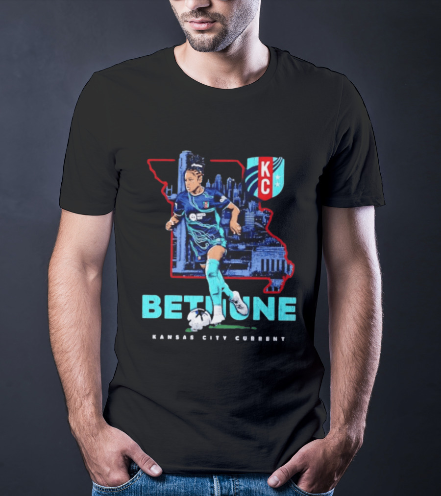 Croix Bethune Kansas City Current NWSL KC State T-Shirt
